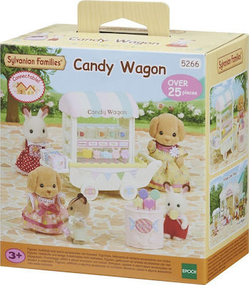 Epoch Toys Παιχνίδι Μινιατούρα Sylvanian Families Candy Wagon για 3+ Ετών