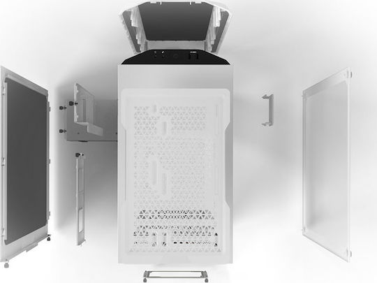 Be Quiet Pure Base 500 Gaming Midi Tower Κουτί Υπολογιστή με Πλαϊνό Παράθυρο Λευκό