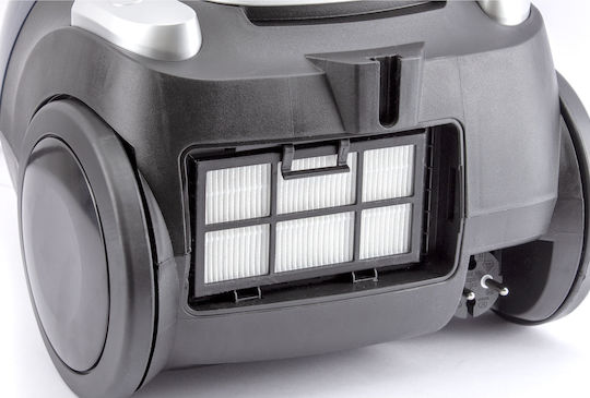 Rohnson R-139 Ηλεκτρική Σκούπα 750W με Σακούλα 2lt Μπλε