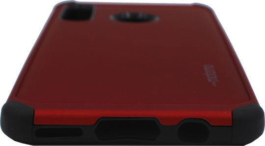 Motomo Tough Armor Back Cover Plastic Roșu (Huawei P30 Lite)