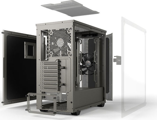 Be Quiet Pure Base 500 Gaming Midi Tower Computer Case with Gray Side Window