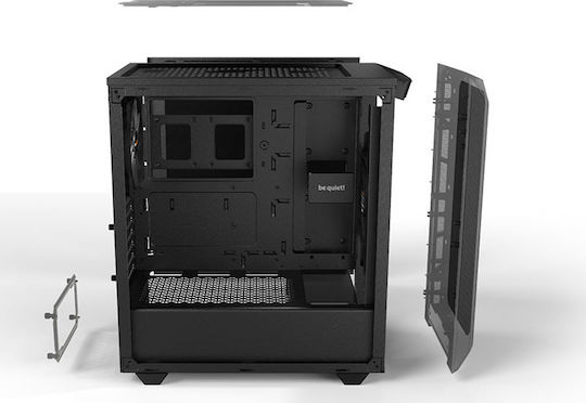 Be Quiet Pure Base 500 Gaming Midi Tower Κουτί Υπολογιστή με Πλαϊνό Παράθυρο Μαύρο