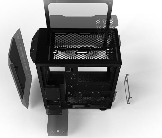 Be Quiet Pure Base 500 Gaming Midi Tower Κουτί Υπολογιστή με Πλαϊνό Παράθυρο Μαύρο