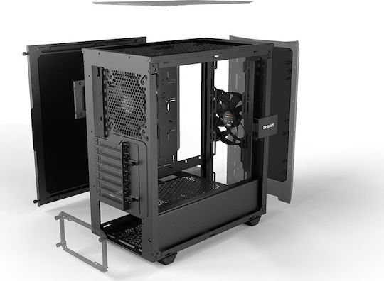 Be Quiet Pure Base 500 Gaming Midi Tower Κουτί Υπολογιστή με Πλαϊνό Παράθυρο Μαύρο