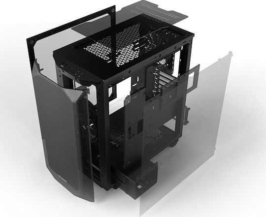 Be Quiet Pure Base 500 Gaming Midi Tower Κουτί Υπολογιστή με Πλαϊνό Παράθυρο Μαύρο