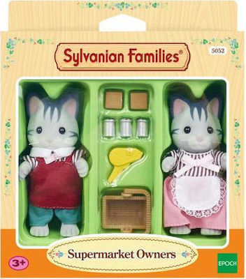 Epoch Toys Miniature Toy Supermarket Owners Sylvanian Families for 3+ Years