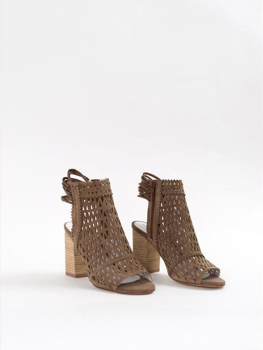 Jeffrey Campbell Ottawa Sandale dama in Culorea Tabac maro 0101002427