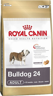 Royal Canin Adult Bulldog 3kg Dry Food for Adult Dogs of Small Breeds with Poultry and Rice