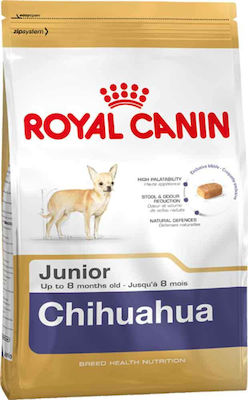 Royal Canin Puppy Chihuahua 0.5kg Trockenfutter für Welpen kleiner Rassen mit Geflügel und Reis