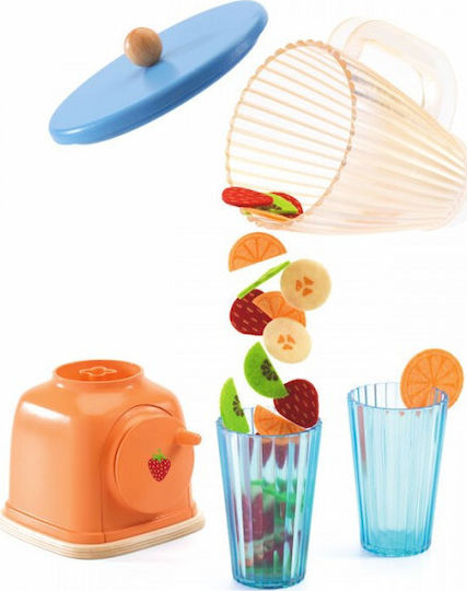 Djeco Smoothie Blender από Ξύλο για 3+ Ετών 37τμχ