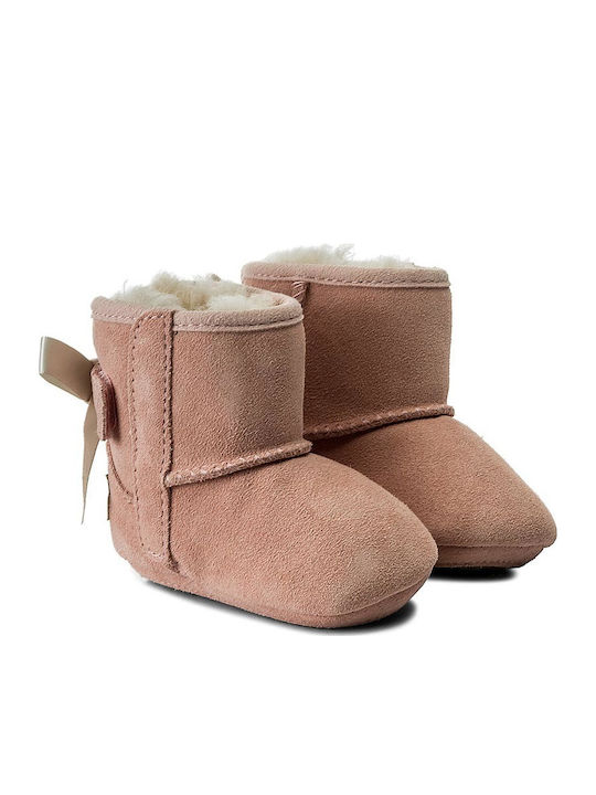 UGG Βρεφικά Μποτάκια Αγκαλιάς Πορτοκαλί Jesse Bow II