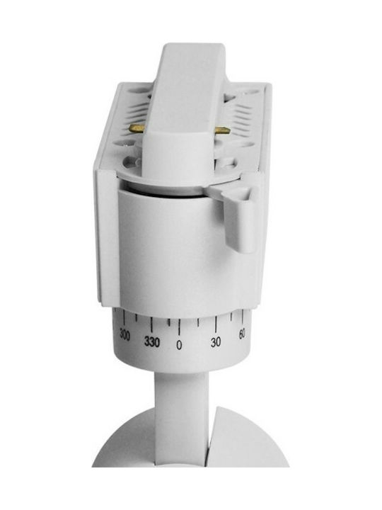 GloboStar Single LED Cool White Spot in White Color