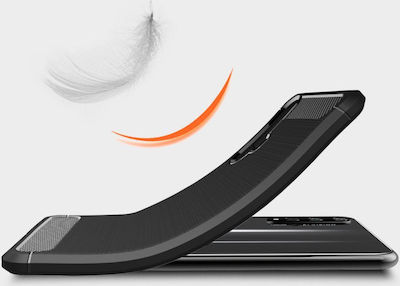 Forcell Umschlag Rückseite Silikon Schwarz (Huawei Nova 5T / Honor 20 Huawei Nova 5T / Honor 20 / Ehre 20)