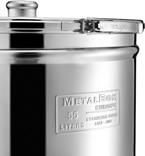 Metal Box Съд Inox Отворен връх/плоско дъно 75лт 38A-75