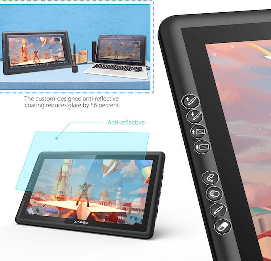 XP-Pen Artist 16 Pro Stylus pen with Display FHD 15.6"