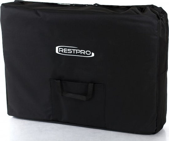 Rest Pro VIP 3 Wooden Portable/Folding Black Massage and Physiotherapy Bed 192x70cm