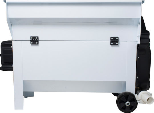Grifo DVEP20 Електрическа Гроздомелачка 220V с Отделител и Помпа за Производителност до 2000 kg/h