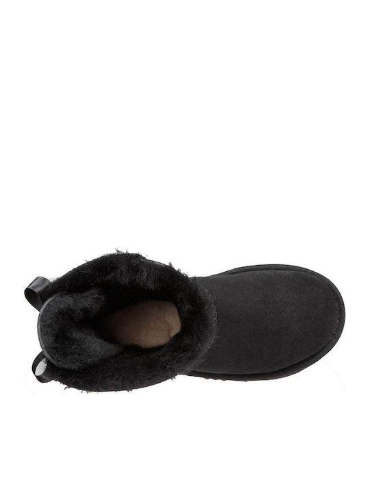 Bailey Cizme Copii din Suede Negre