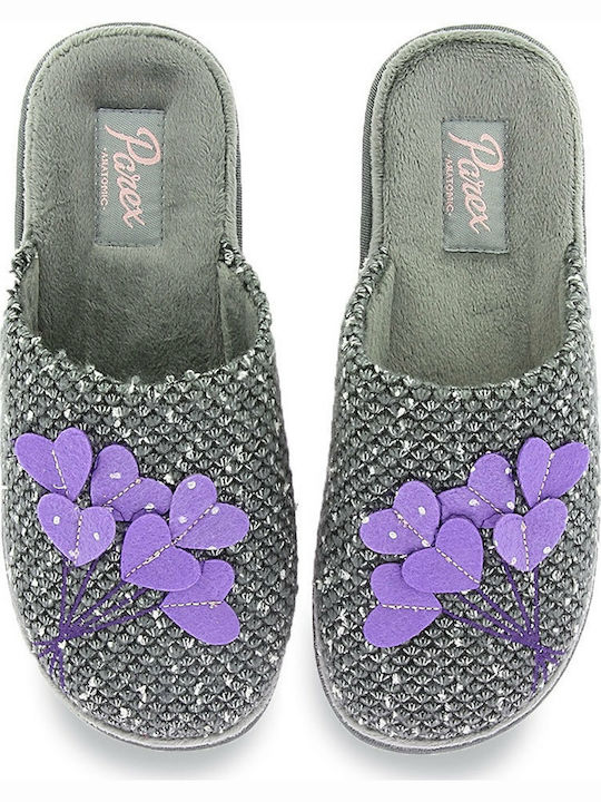 Parex Women's Slipper In Gray Colour