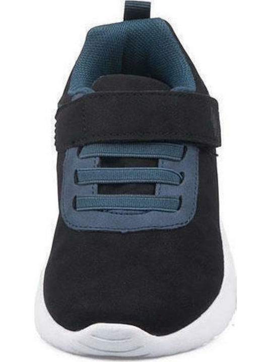 Ashton Kinder Sportschuhe Laufen mit Bügel- und Schleifenverschluss Schwarz