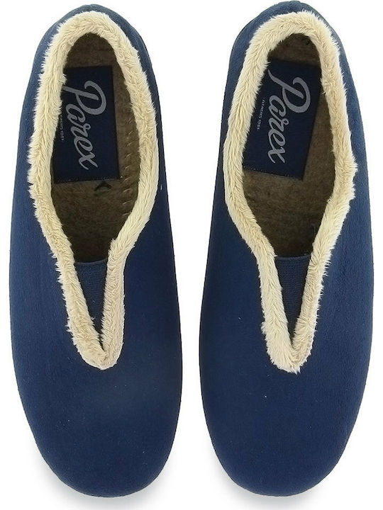 Parex Closed-Back Women's Slippers In Navy Blue Colour