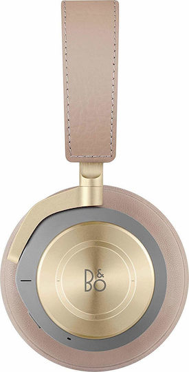Bang & Olufsen Beoplay H9 3rd Gen Ασύρματα Bluetooth On Ear Ακουστικά με 25 ώρες Λειτουργίας Μπεζ / Χρυσά