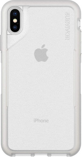 Griffin Survivor Endurance Umschlag Rückseite Silikon Transparent (iPhone XS Max)