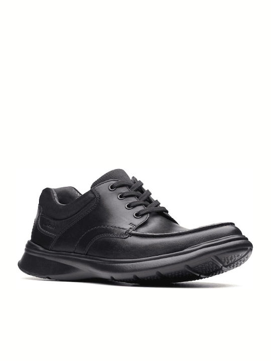 Clarks Cotrell Edge Мъжки ежедневни обувки Анатомични Черен
