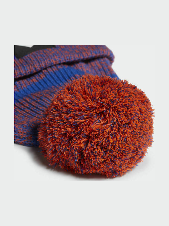 Chunky Kinder Mütze Gestrickt Blau