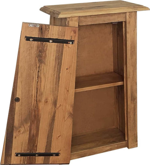 vidaXL Bathroom Cabinet L42xW23xH70cm Natural