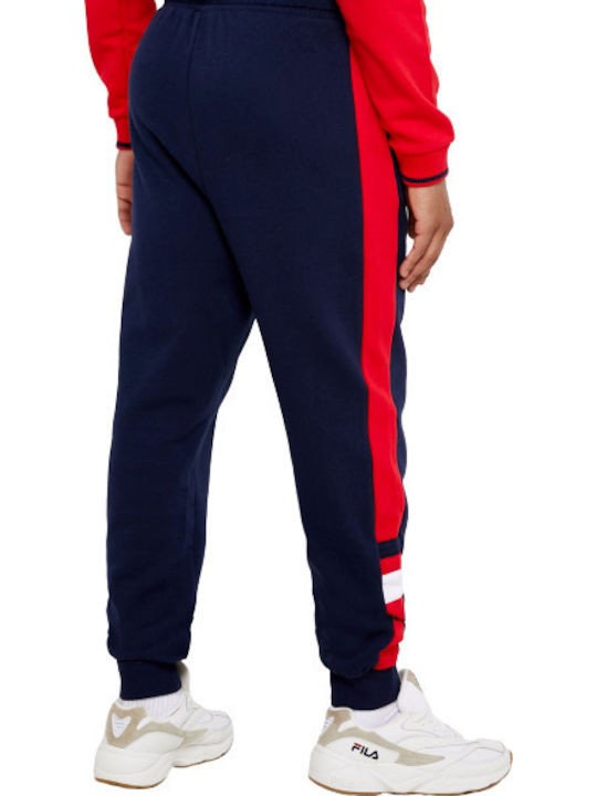 Fila Romolo Cut & Sew Pantaloni de trening cu elastic Albastru marin