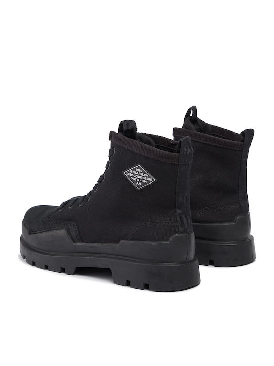 G-Star Raw Rackam Rovulc Μποτάκια Casual Μαύρα D15236-B713-A112
