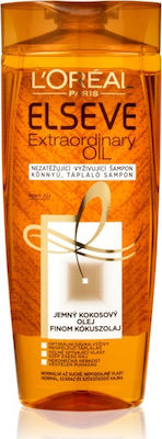 L'Oreal Paris Elvive Extraordinary Oil Coconut Shampoos Reconstruction/Nourishment for Normal Hair 250ml