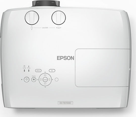 Epson EH-TW7000 V11H961040 3D Projector 3LCD 4K Ultra HD Standard Lamp White