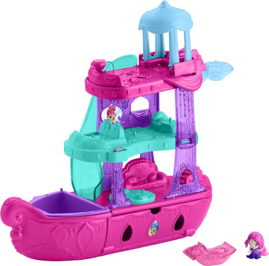 Fisher Price Shimmer & Shine Teenie Genies Genie Gem Cruiser Shimmer and Shine για 3+ Ετών