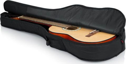 Gator Waterproof Case Classical Guitar Padded 4/4 Black