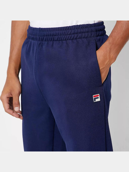 Naso Παντελόνι Φόρμας Γυαλιστερό με Λάστιχο Dark Blue
