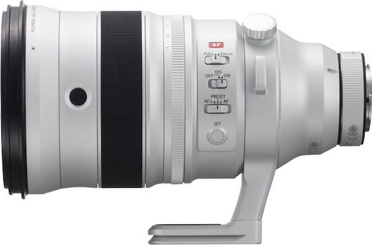 Crop Фотообектив XF 200mm f/2 R LM OIS WR Телефото за Фуджифилм Икс Монтаж White