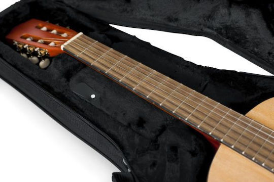 Gator Waterproof Suitcase Classical Guitar Padded 4/4 Black
