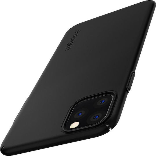 Spigen Thin Fit Air Back Cover Πλαστικό Μαύρο (iPhone 11 Pro Max)