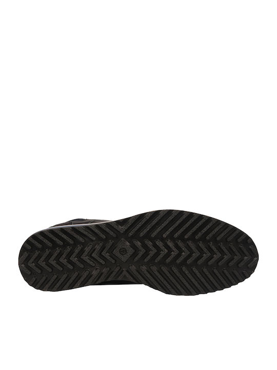 Leather Black Men's Boots