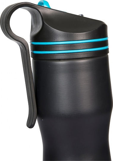 Trespass Imbrium Μπουκάλι Θερμός Ανοξείδωτο BPA Free 400ml Μαύρο με Επιστόμιο