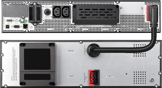 Powerwalker VFI 6000 RTG PF1 UPS On-Line 6000VA 6000W με 2 IEC Πρίζες