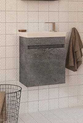 Drop Luxus 45 Cabinet de baie fără chiuvetă L43xl25xH50cm Granit