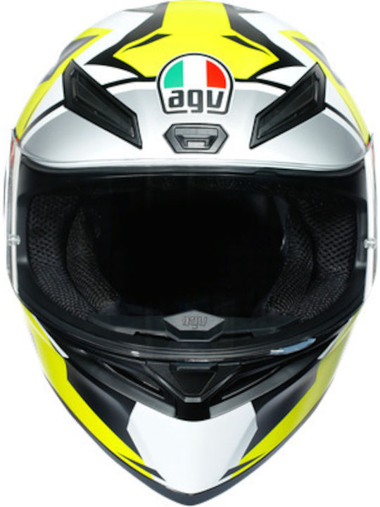 AGV K1 Mir 2018 Motorcycle Helmet Full Face DOT ECE 22.05 1500 gr