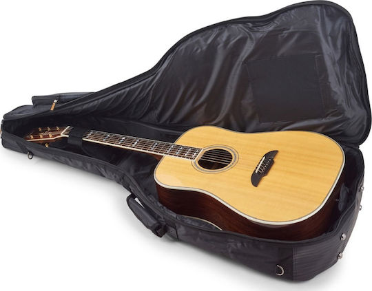 RockBag Deluxe Αδιάβροχη Θήκη Ακουστικής Κιθάρας με Επένδυση Μαύρη