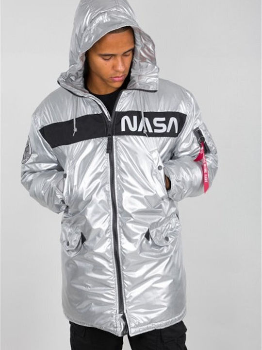 N-3B Winter Jacket Silver
