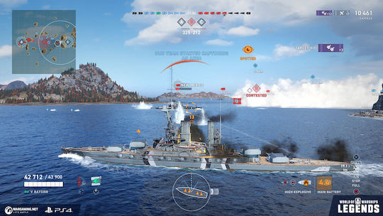 World of Warships: Legends Firepower Deluxe Edition PS4 Game