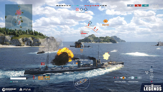 World of Warships: Legends Firepower Deluxe Edition PS4 Game