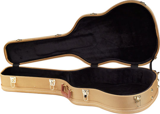 RockCase Standard Αδιάβροχη Βαλίτσα Ακουστικής Κιθάρας με Επένδυση Μπεζ